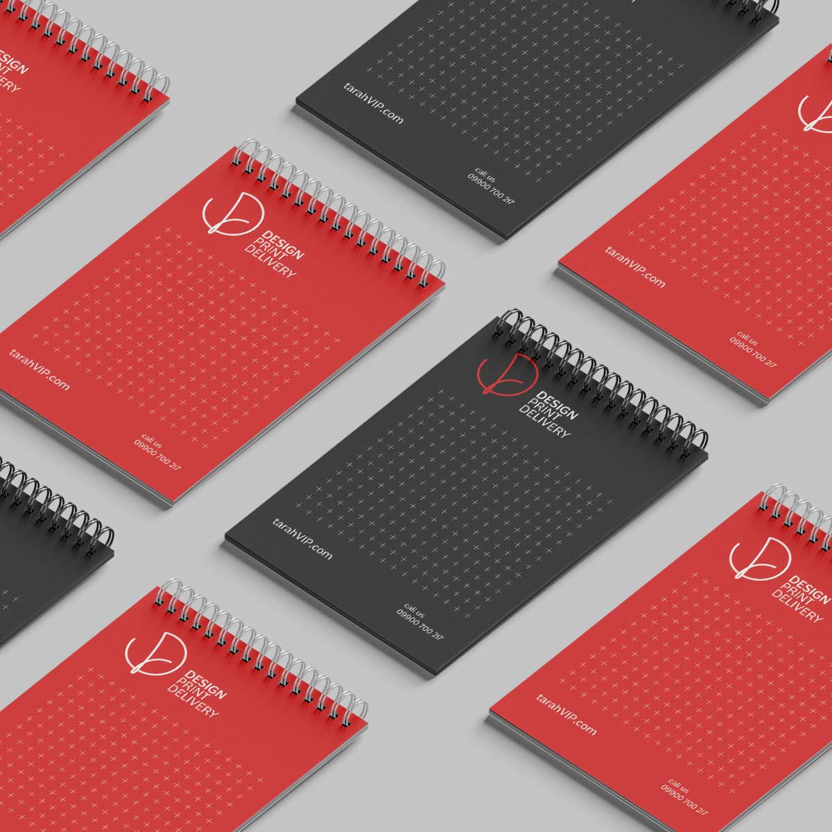 طراحی برگ یادداشت notepad cover design